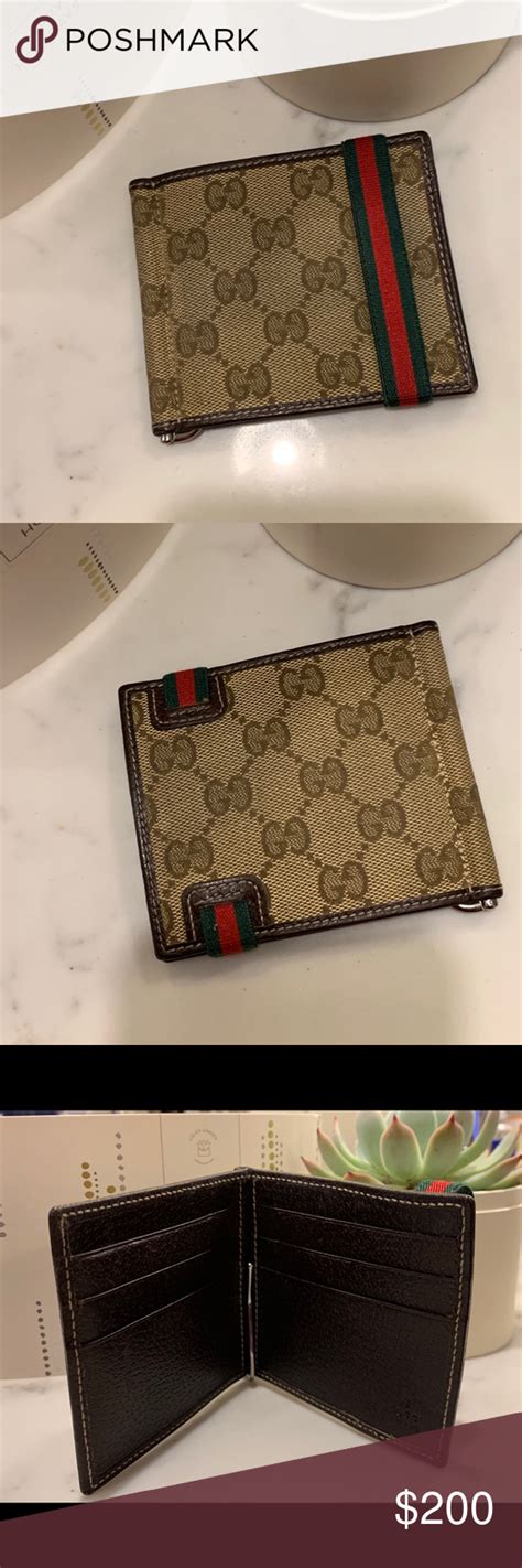 red gucci money clip